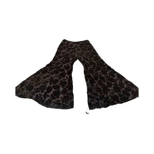 Mauve by Anthropologie Black wide leg pants. Size 12